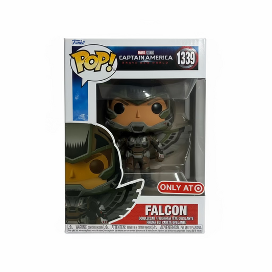 Funko pop captain america Falcon in box