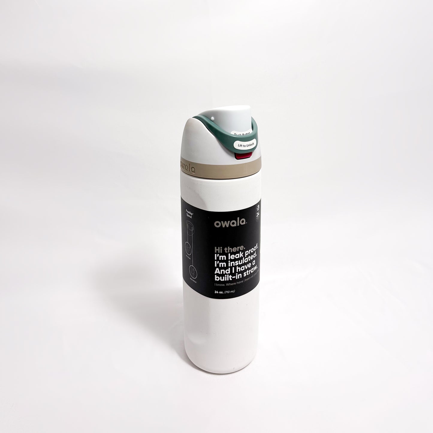 Owala FreeSip Stainless Steel Water Bottle 24 oz