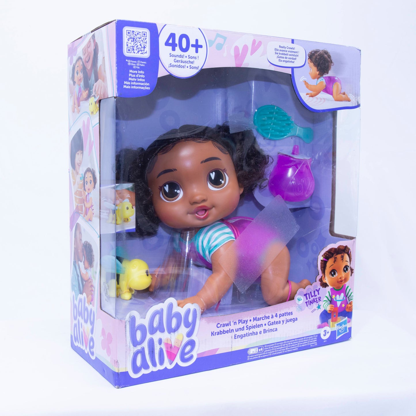 Baby Alive Crawl n Play, Tilly Tinker Box