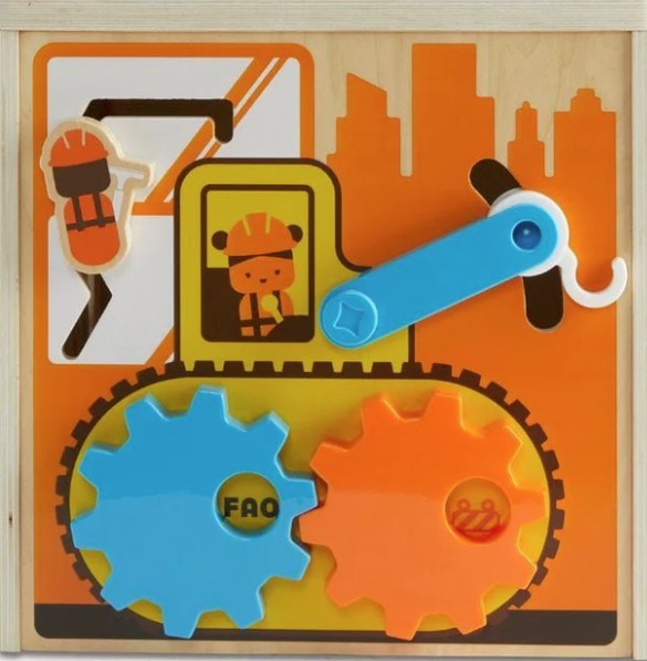 activity cube construction side