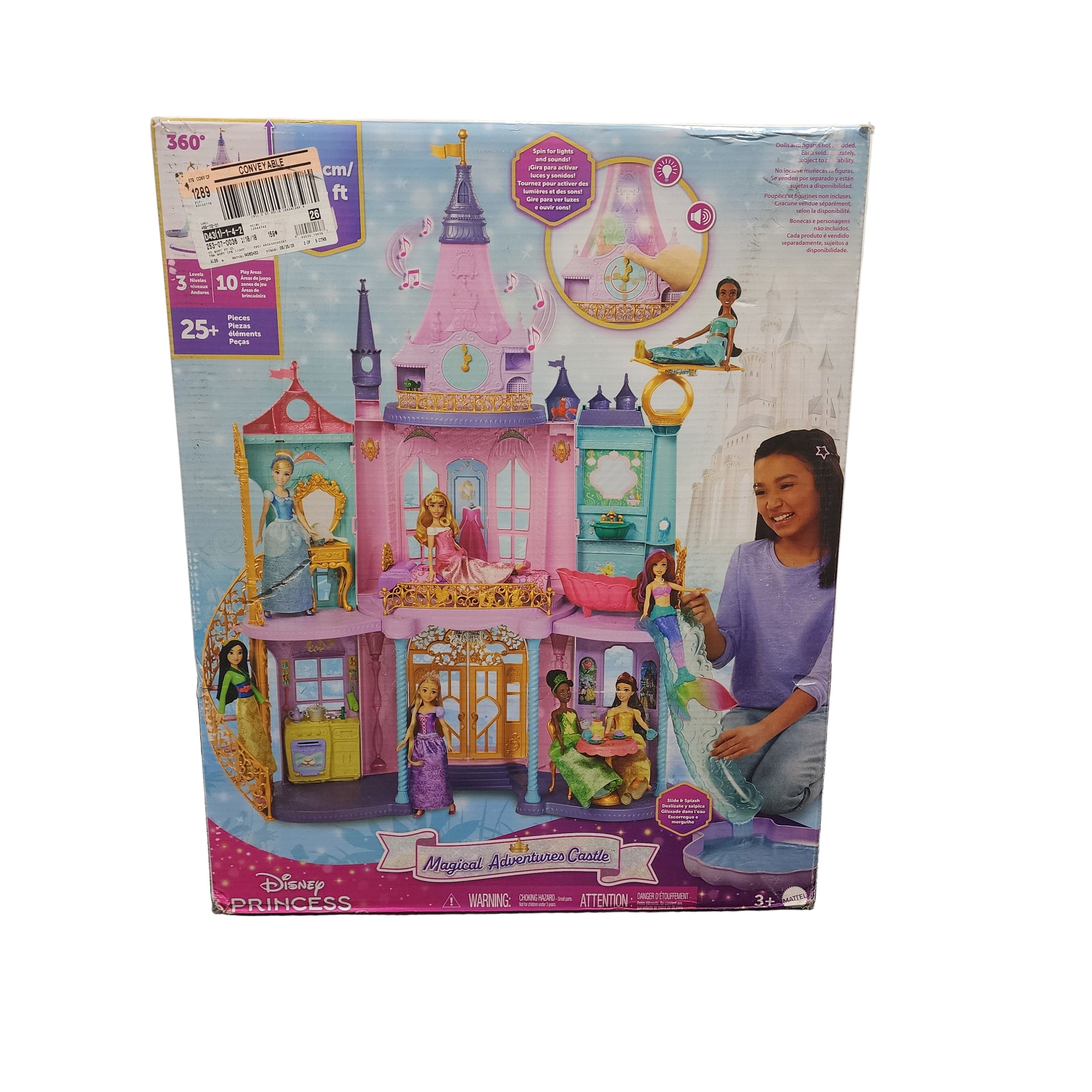 princess magic adventures castle box front