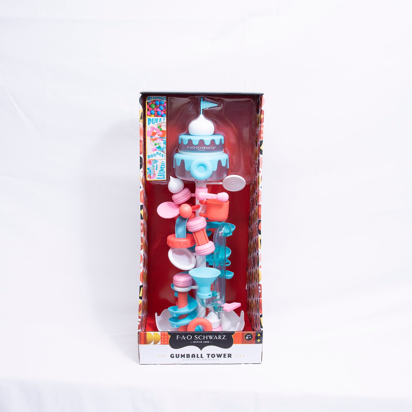 FAO Schwarz Gumball Tower Box Front