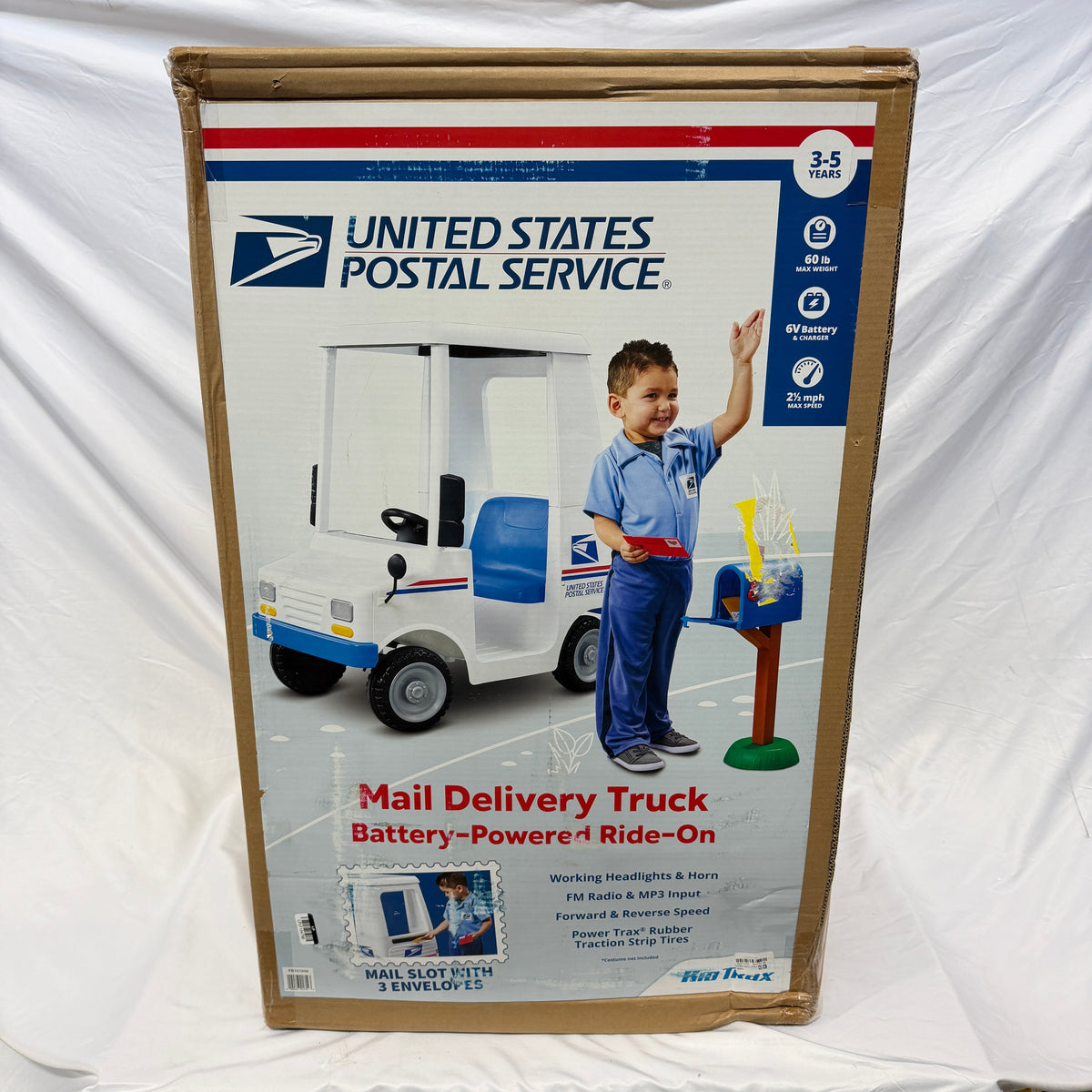 Flybar USPS Ride-On Truck Box