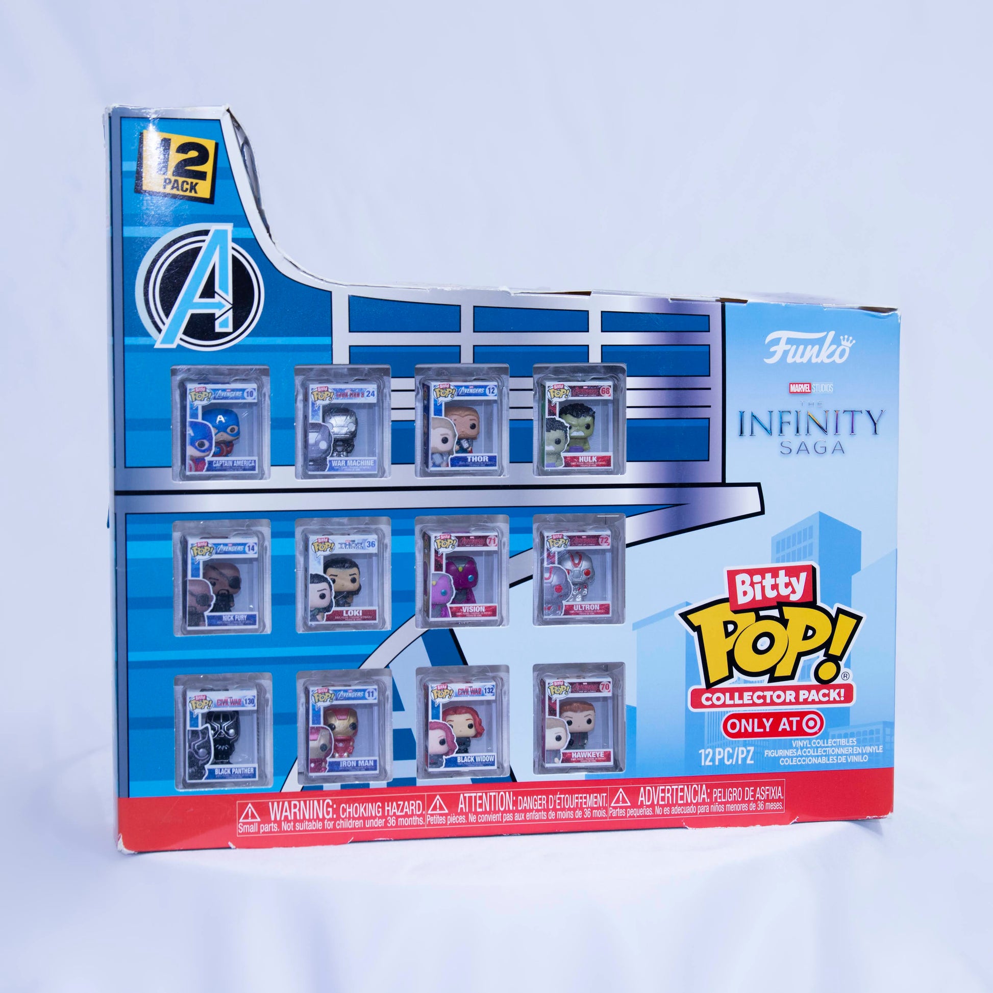 Funko Bitty POP! Marvel Infinity Saga Figures - 12pk