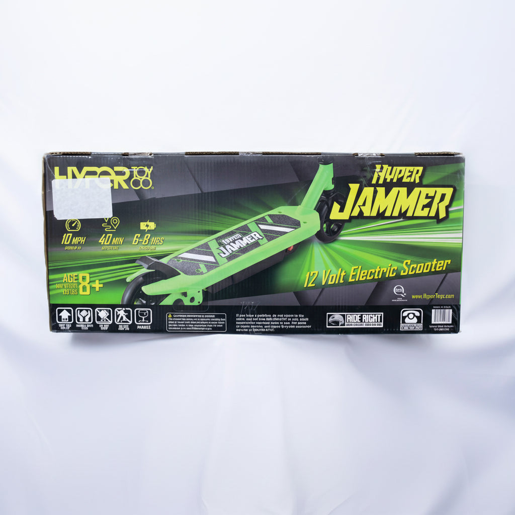 Hyper Jammer Kid's 12V Electric Scooter Box Front