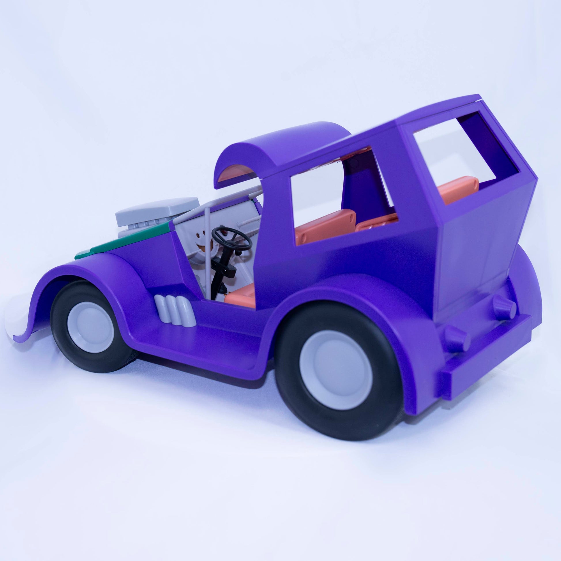 DC Direct Batman The Animated Series The Joker Mobile Back