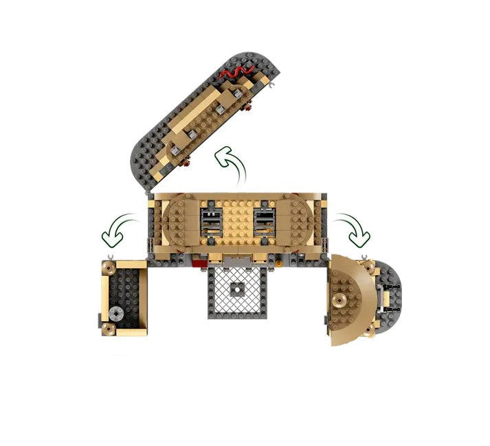 lego boba fett throne room top