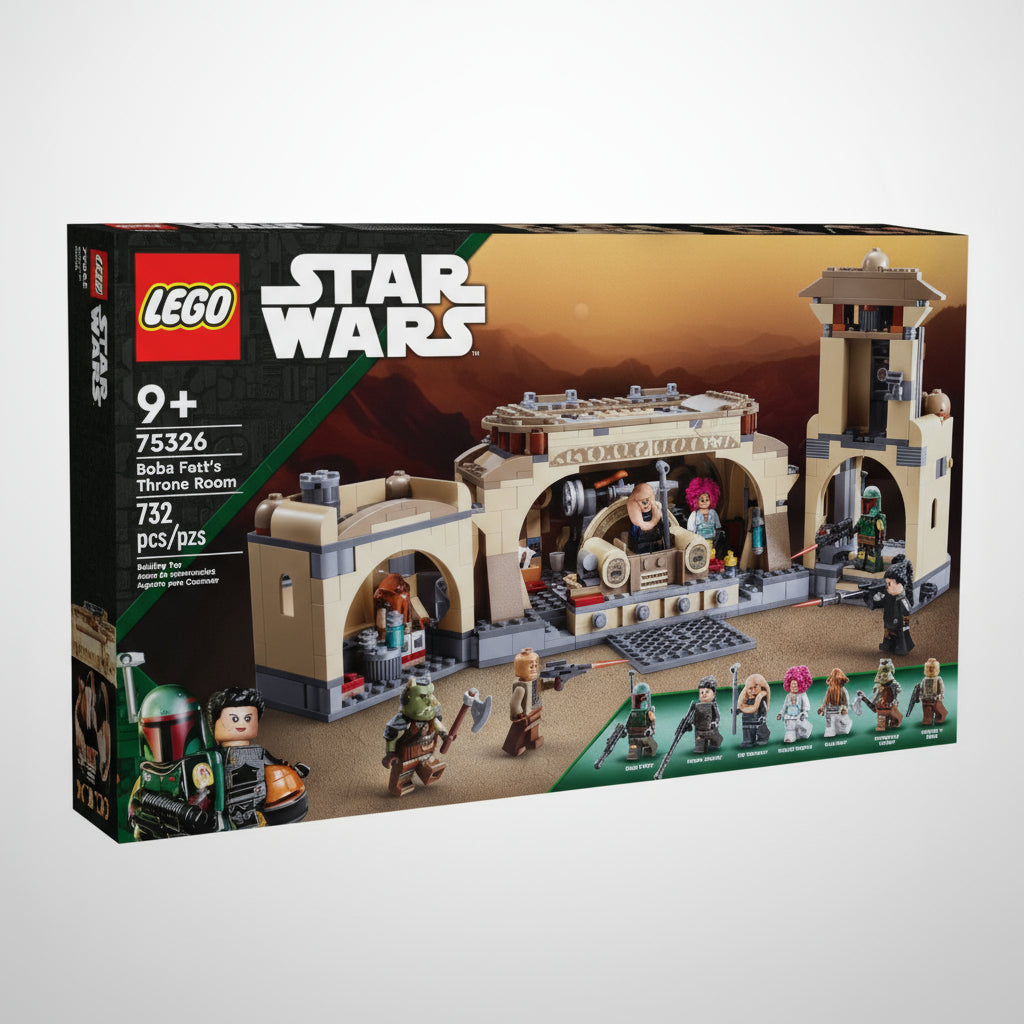 lego boba fett throne room box front