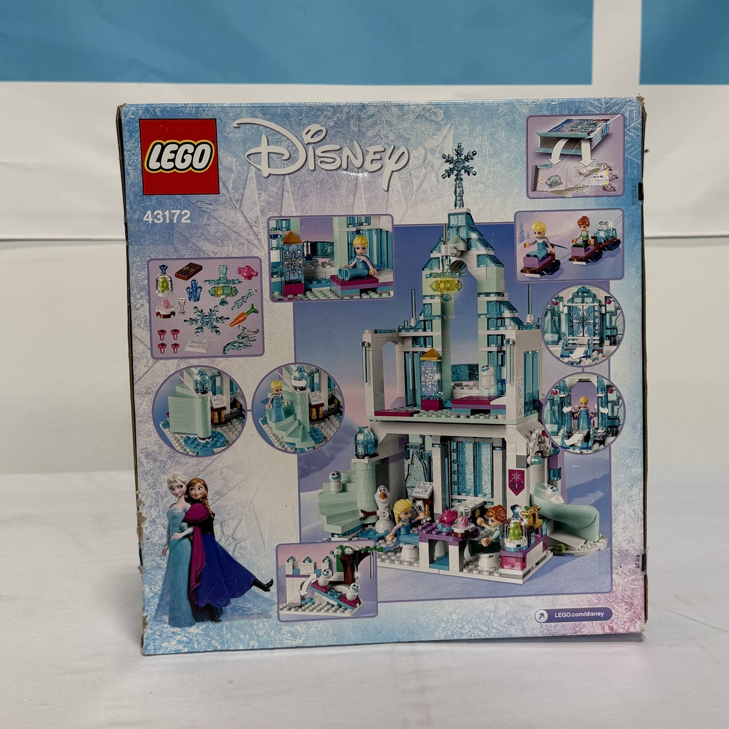 Lego Disney Elsa Magical Ice Palace Box Back