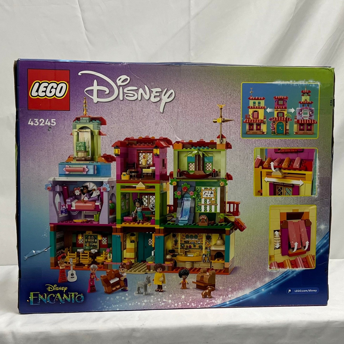 Lego Disney Encanto Magical Madrigal House Box Back