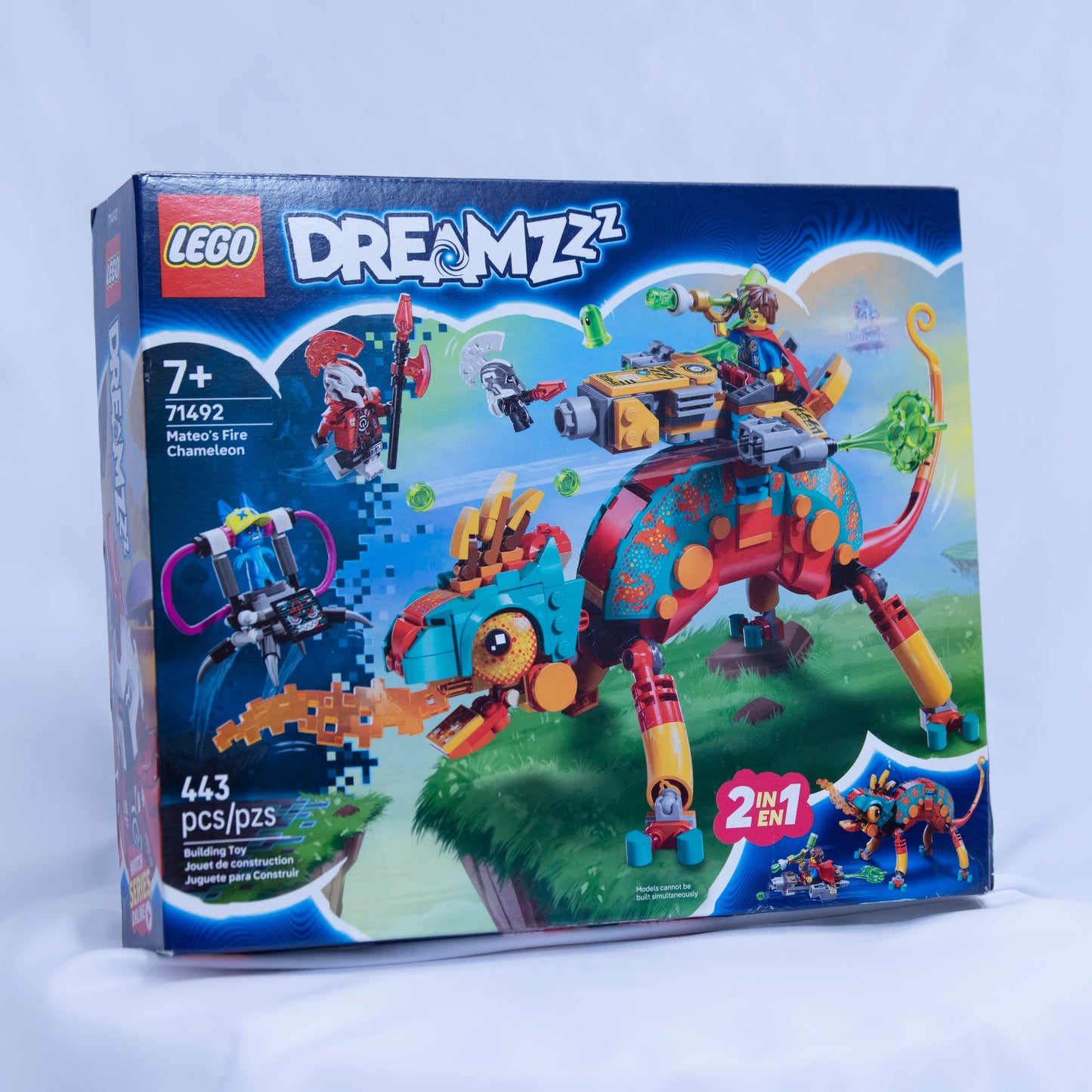 Lego Dreamzzz Mateo Fire Chameleon Box Front