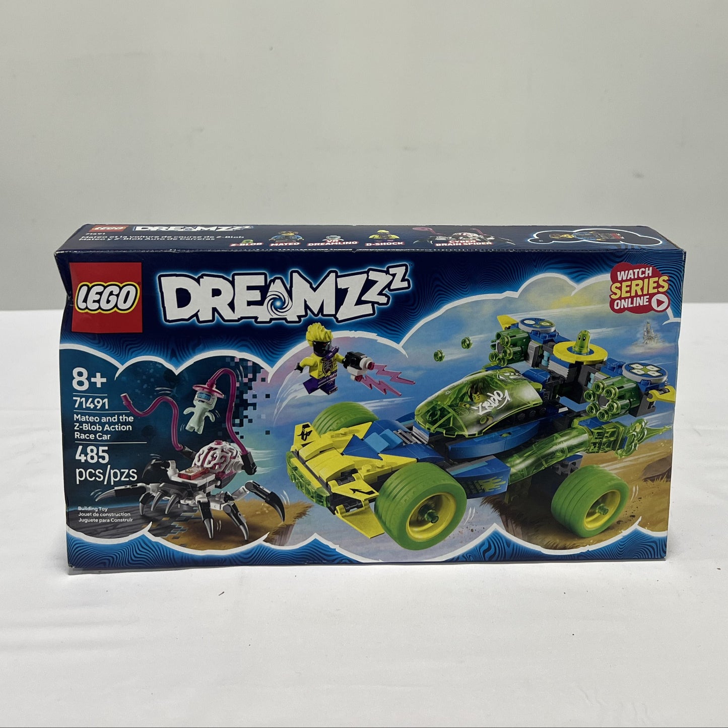 Lego DreamZzz Mateo and Z-Blob Race Car Box Front