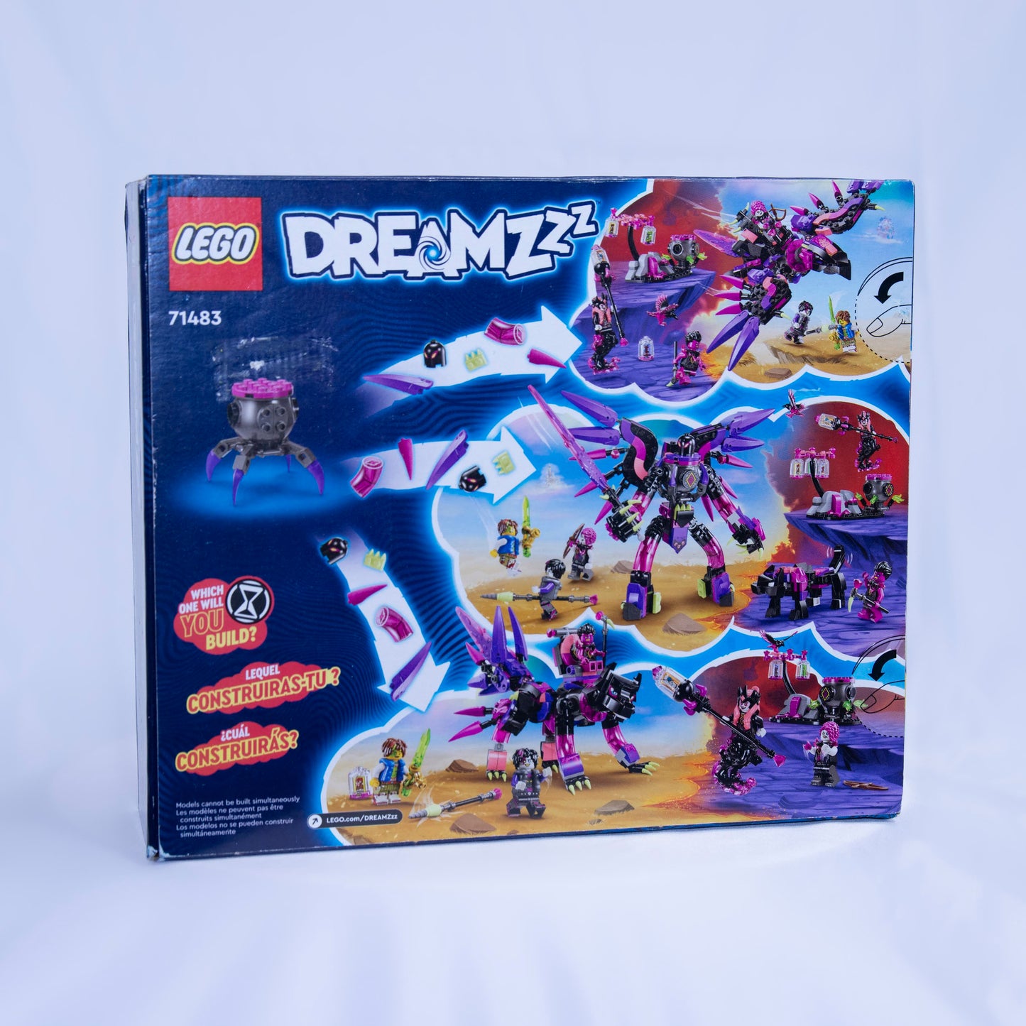 LEGO DreamZzz The Never Witch's Nightmare Creatures Box Back