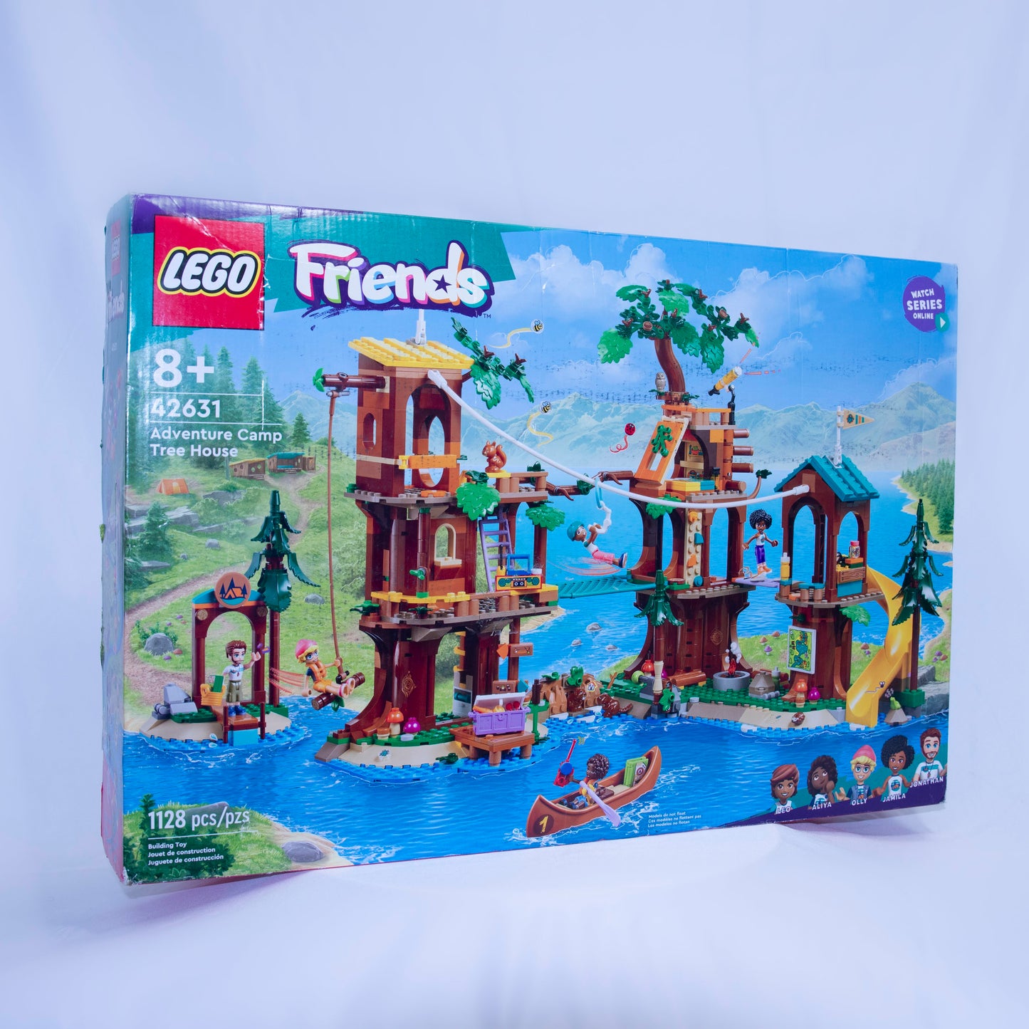 Lego Friends Adventure Tree House Box Front