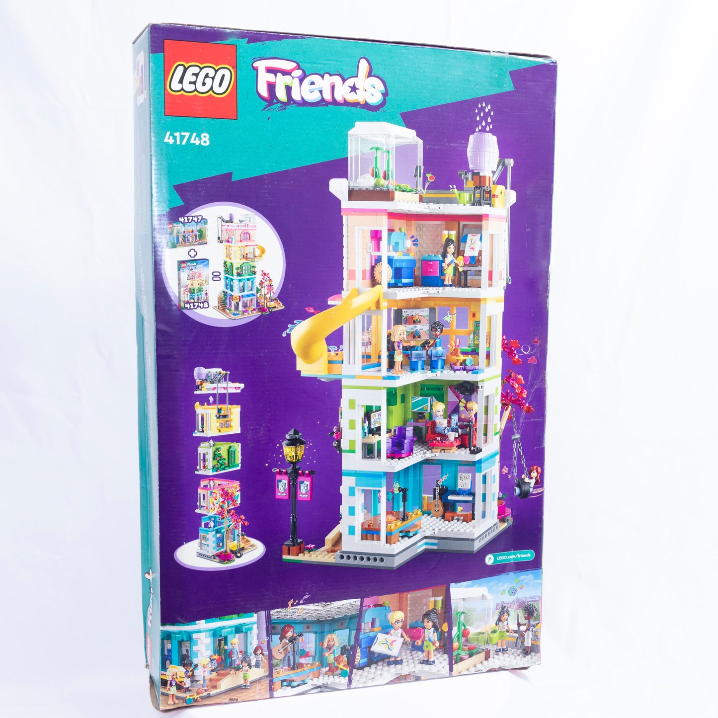Lego Friends Heartlake City Community Center Set box back