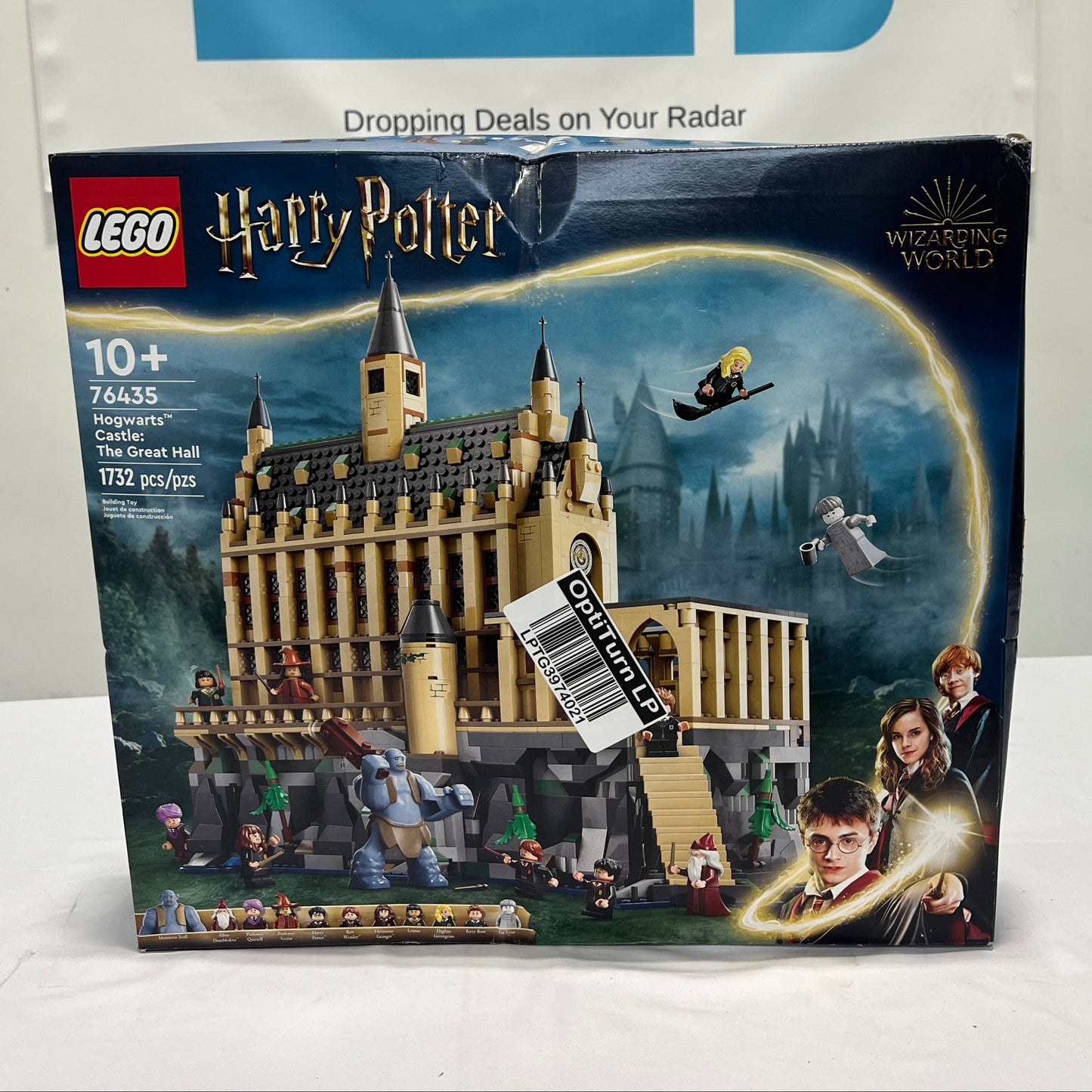 Lego Harry Potter Hogwart's Castle The Great Hall Box Front