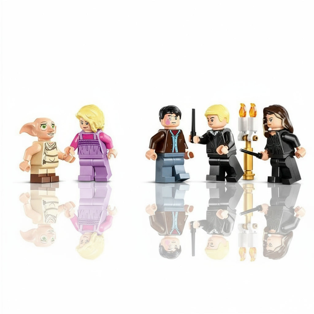 Lego Harry Potter Malfoy Manor Set Characters