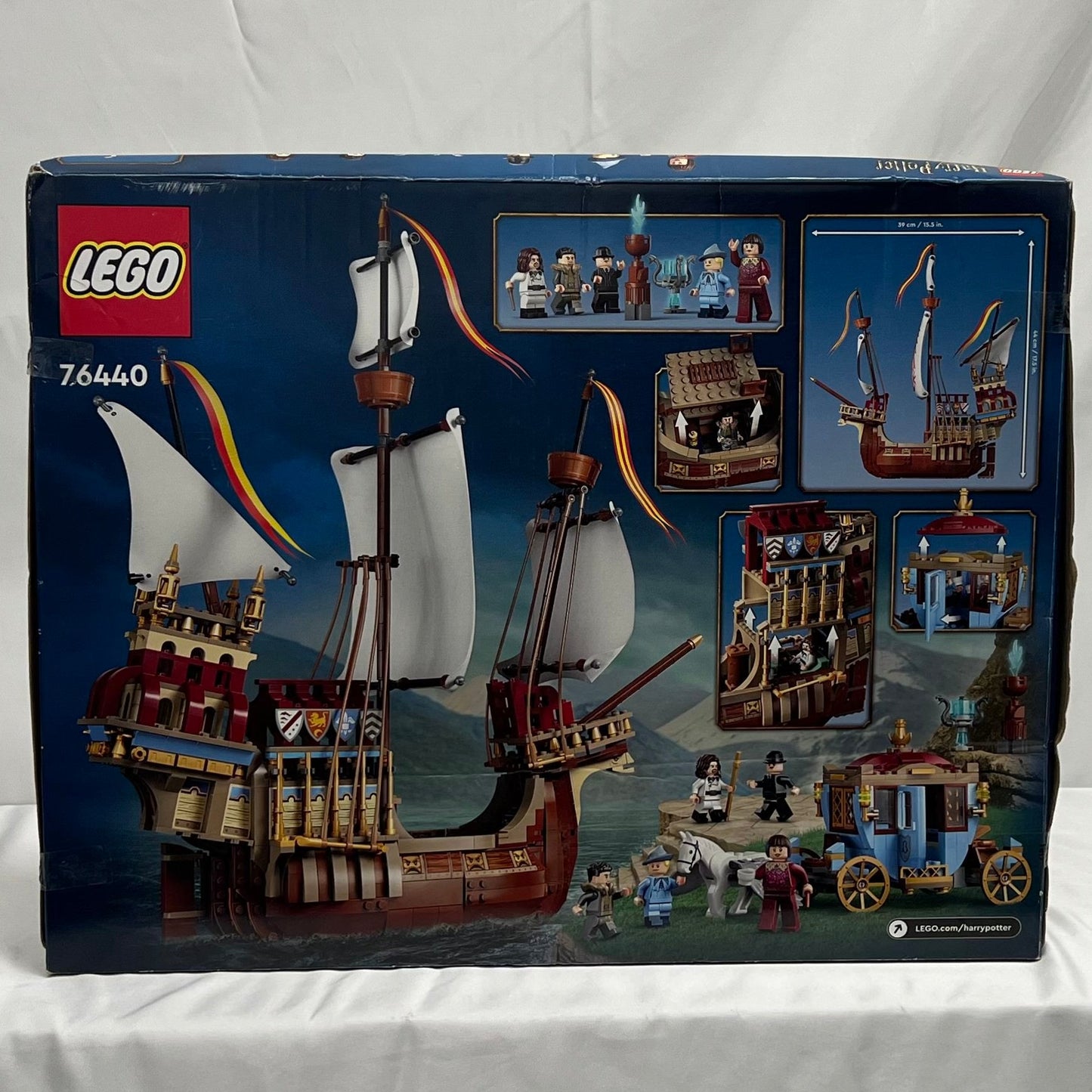 Lego Harry Potter Triwizard Tournament Box Back