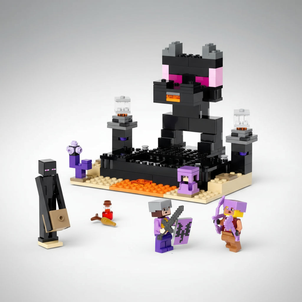 Lego Mindcraft The End Arena Set