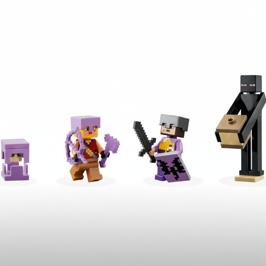 Lego Mindcraft The End Arena Characters