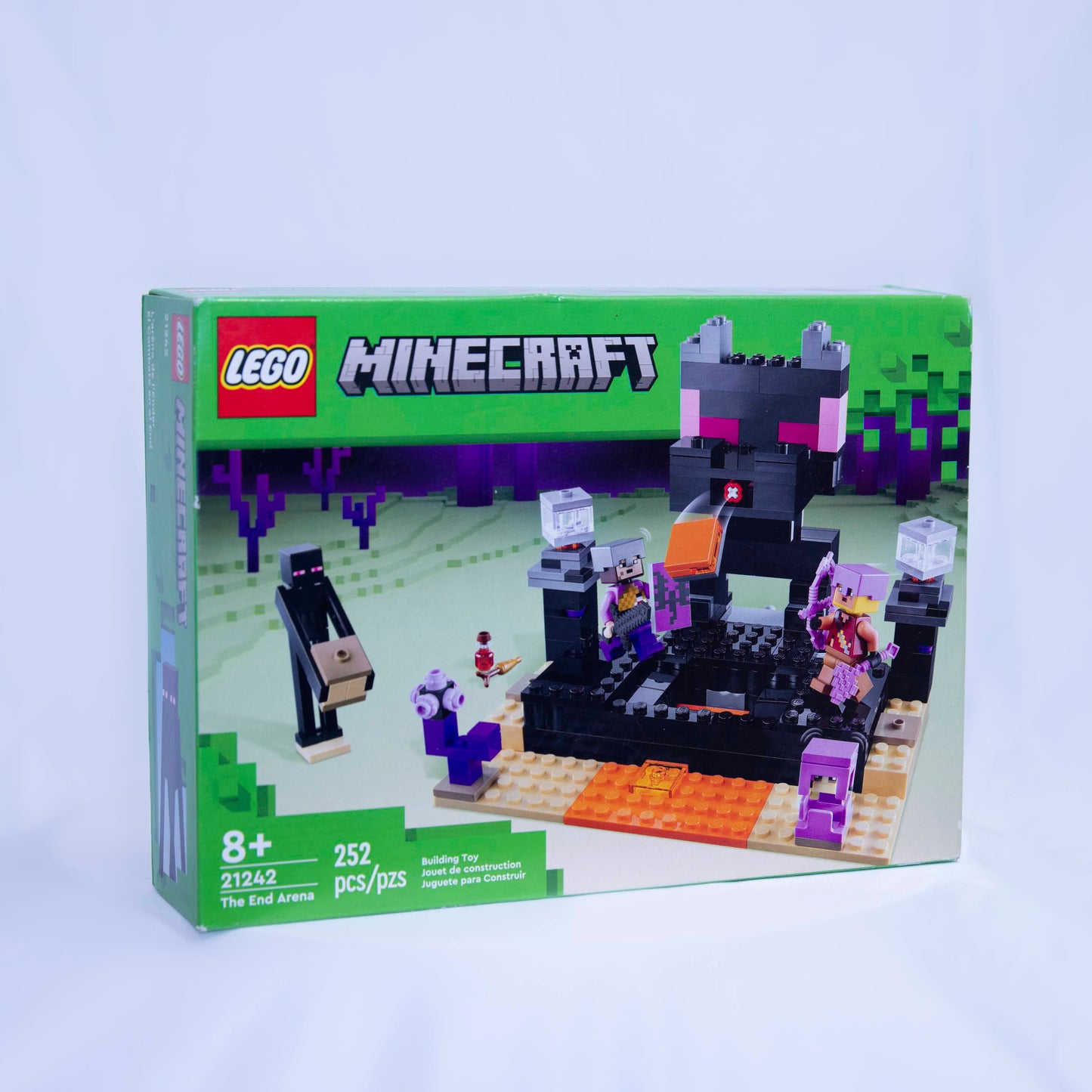Lego Mindcraft The End Arena Box Front