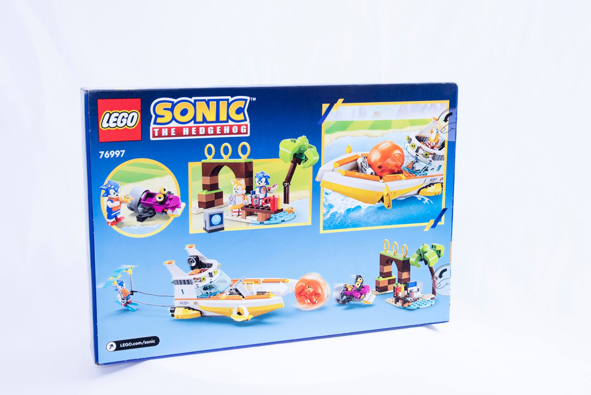 Lego Sonic the Hedgehog Box Back
