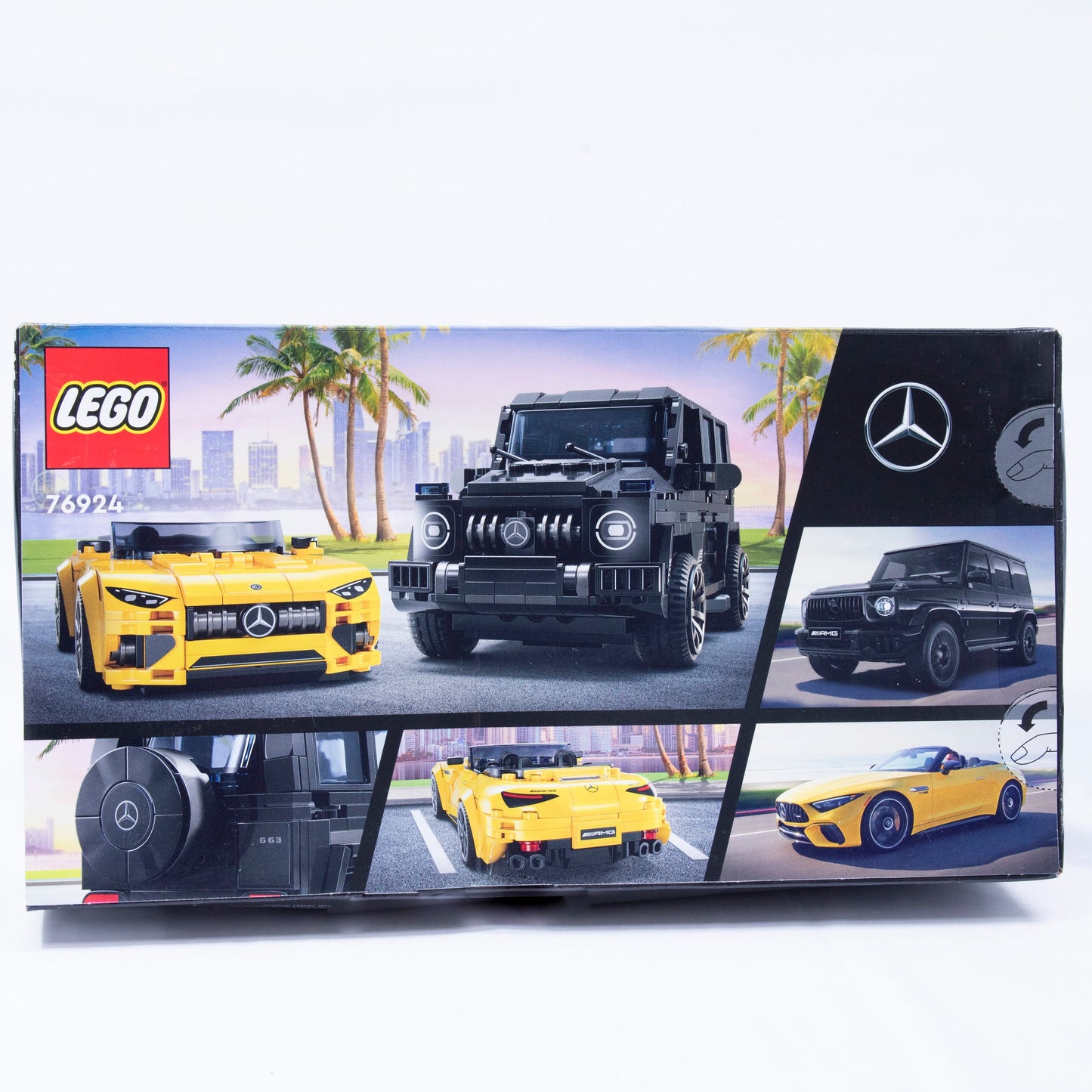 Lego Speed Champions Mercedes AMG Box Back