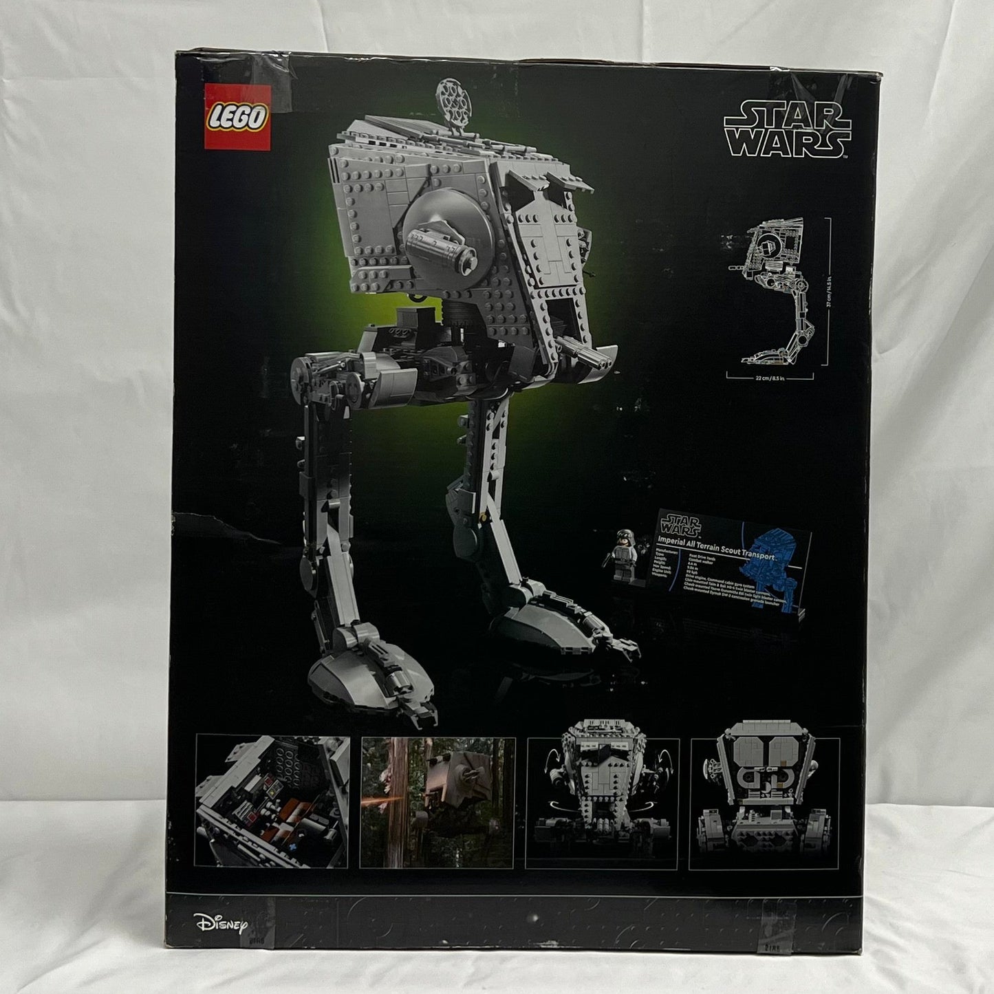 Lego Star Wars AT-ST Box Back