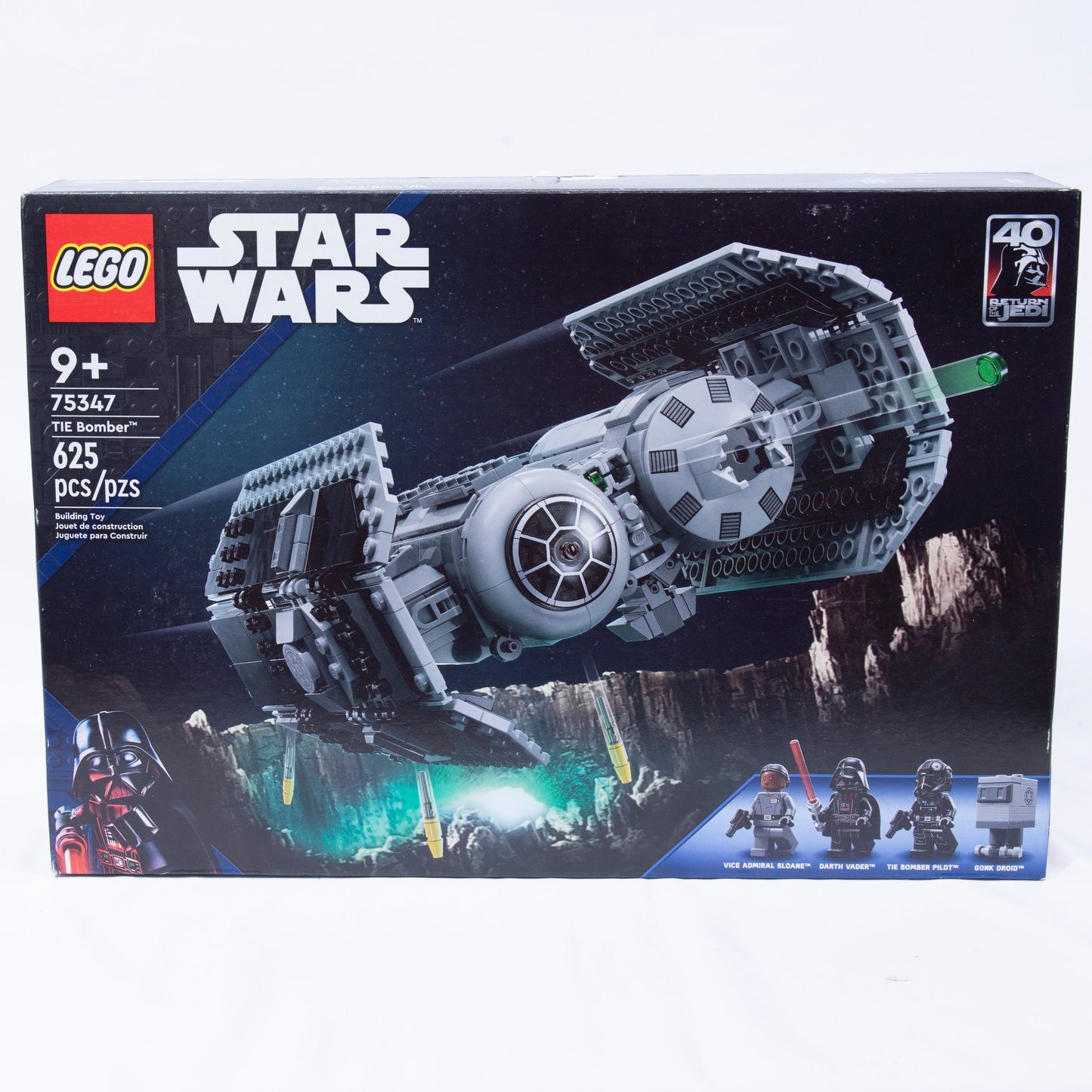 Lego Star Wars TIE Bomber Box Back