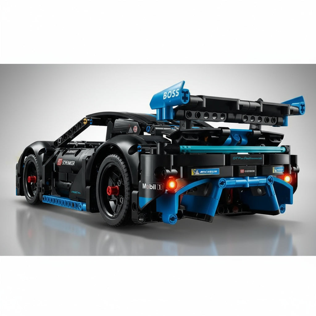 Lego Technic Porsche GT4 back