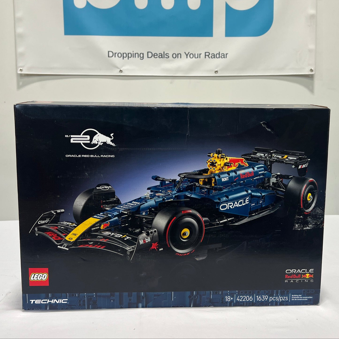 Lego Technic Oracle Red Bull Racecar Box Front