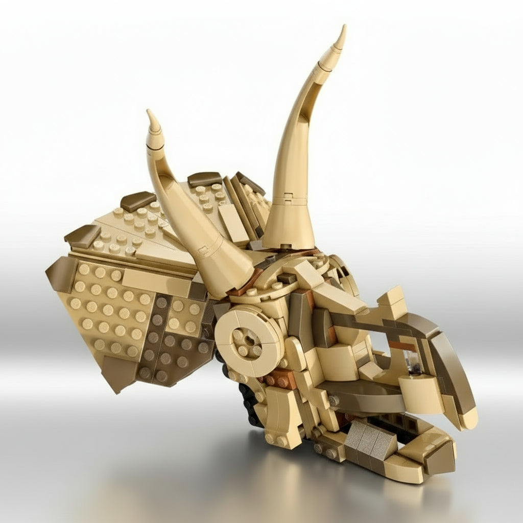 Lego Jurassic Park Triceratops Skull Only