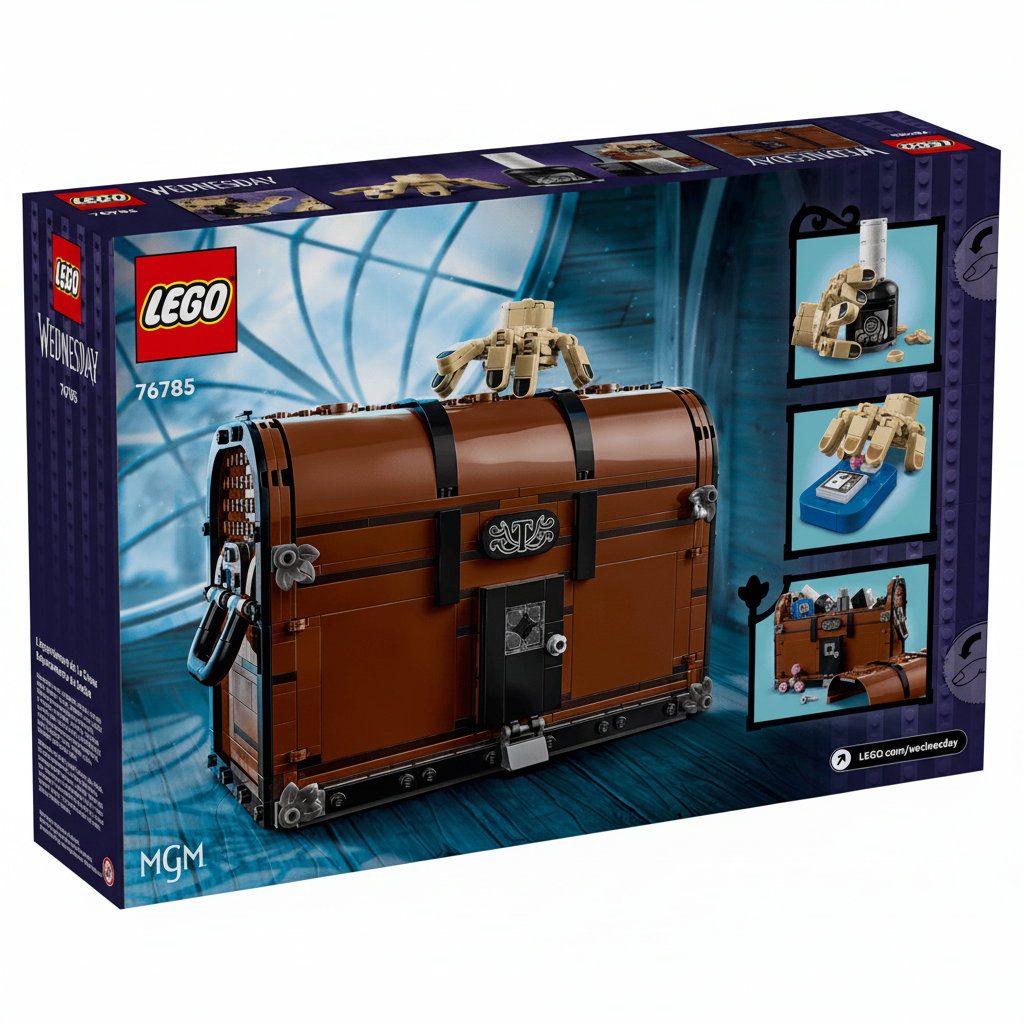 Lego Wednesday Thing's Apartment Box