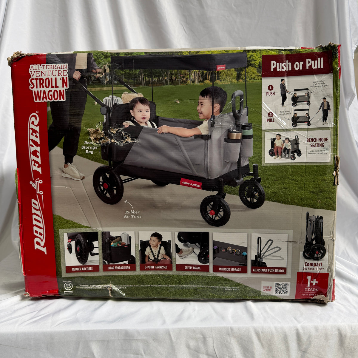 Radio Flyer All Terrain Cargo Stroller Wagon Box