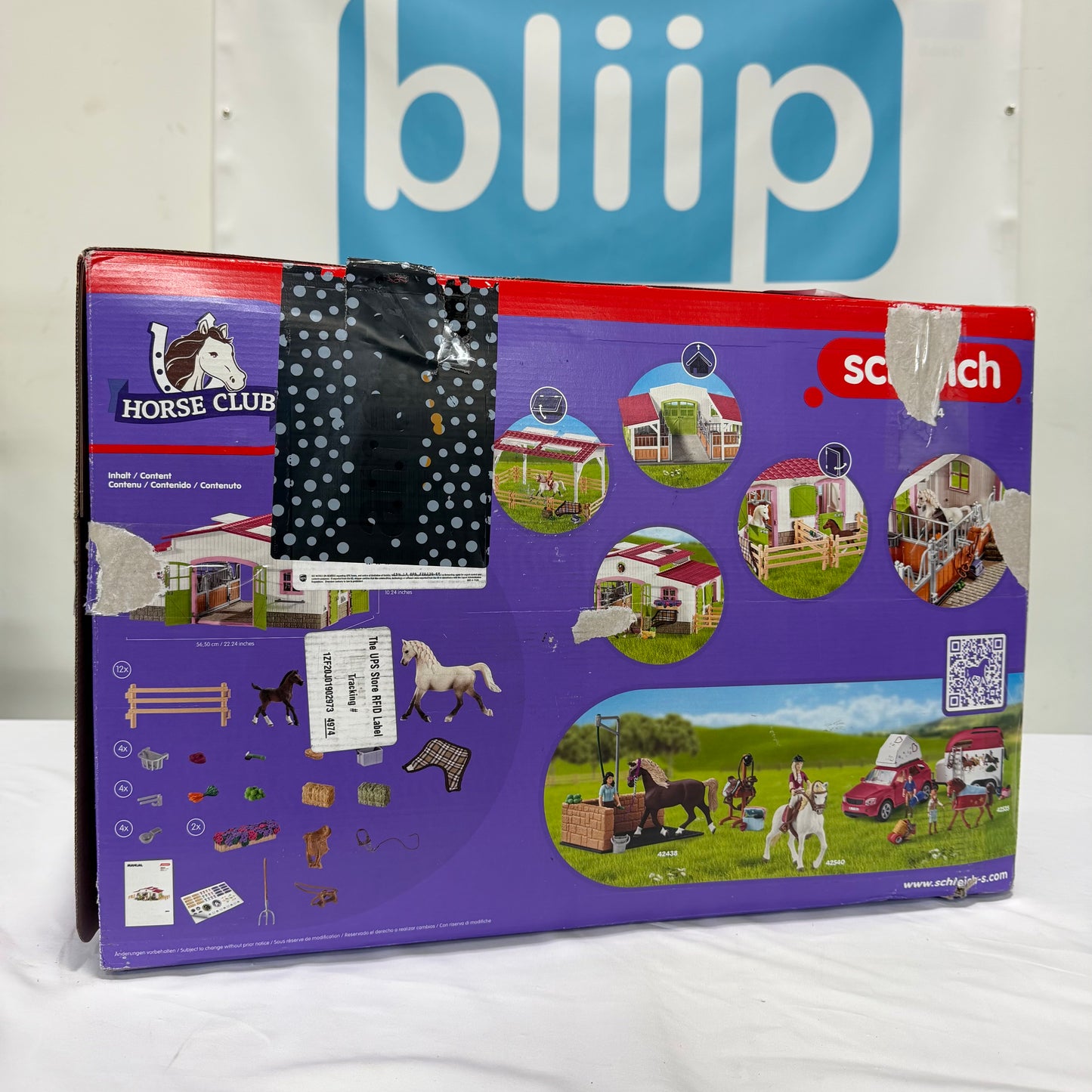 Schleich Horse Club Riding Center Playset Box ack