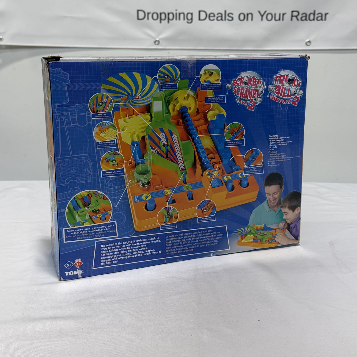 Screwball Scramble Level 2 Box Back