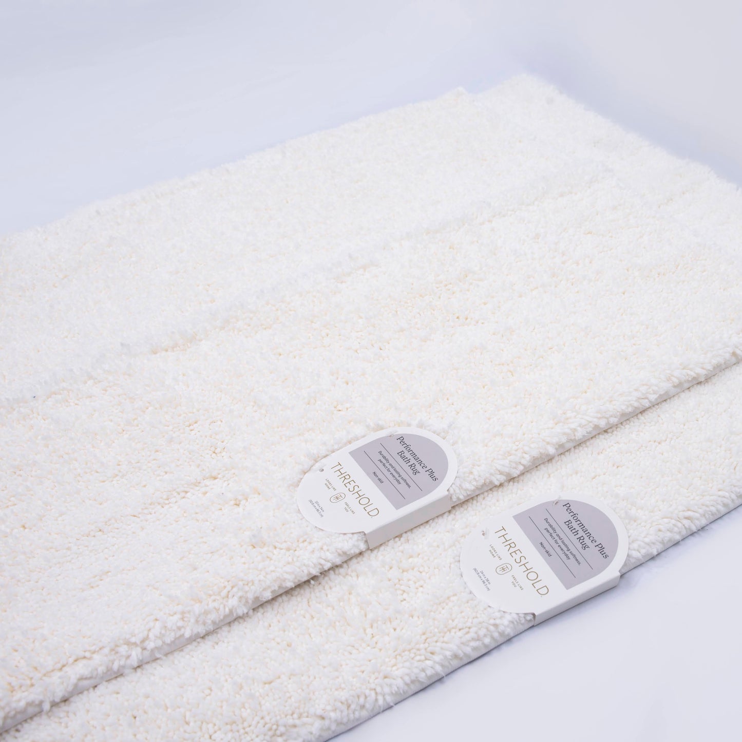Threshold Performance Plus Bath Rug Set Ivory