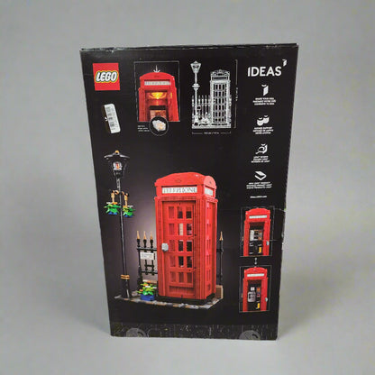 Lego Ideas Red Telephone box back