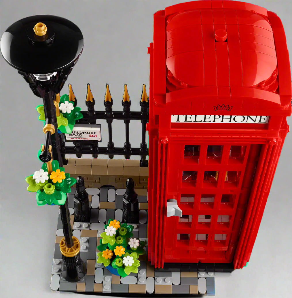 Lego Ideas Red Telephone Top