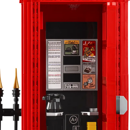 Lego Ideas Red Telephone Rotary