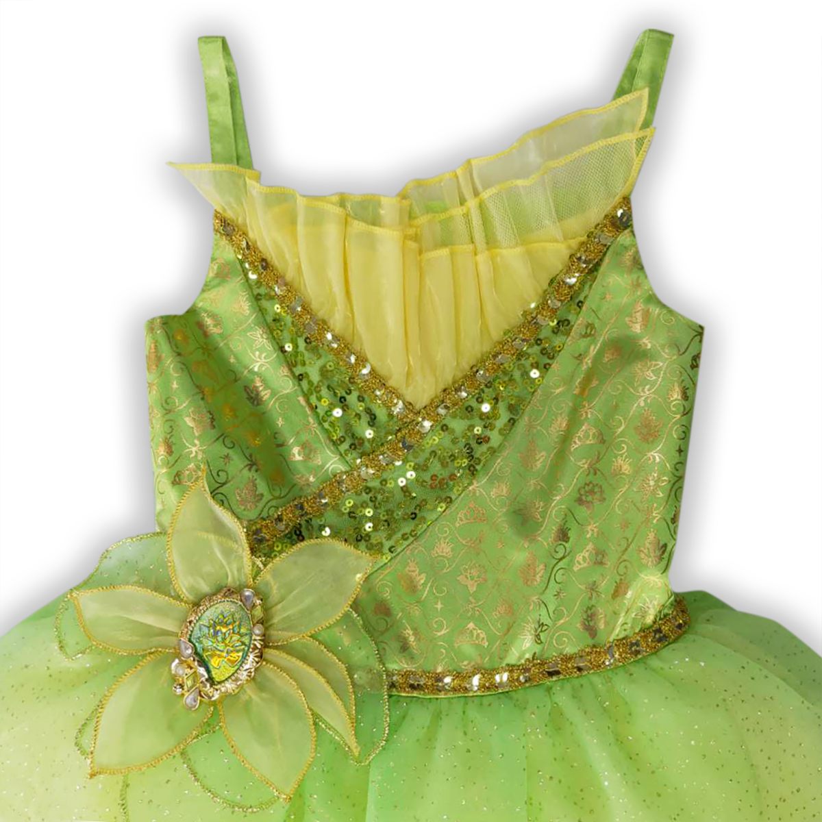 Tiana Costume - Top Detail