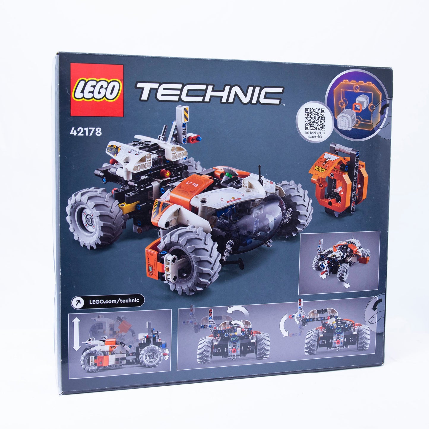 Lego Technic Surface Space Loader 42178 Box Back