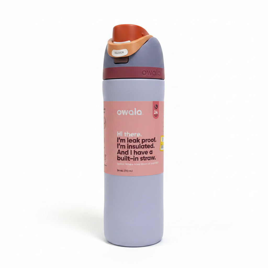 Owala 24oz Water Bottle Periwinkle Twinkle
