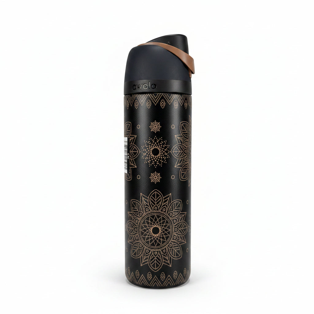 Owala 24oz Water Bottle Flower Pattern