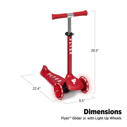 Radio Flyer Glider Junior Dimensions