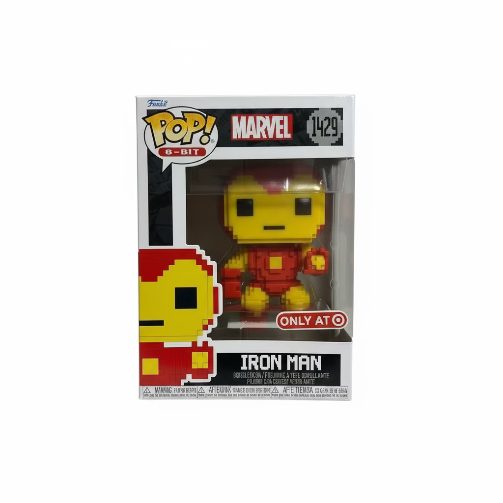 Iron man Funko pop box