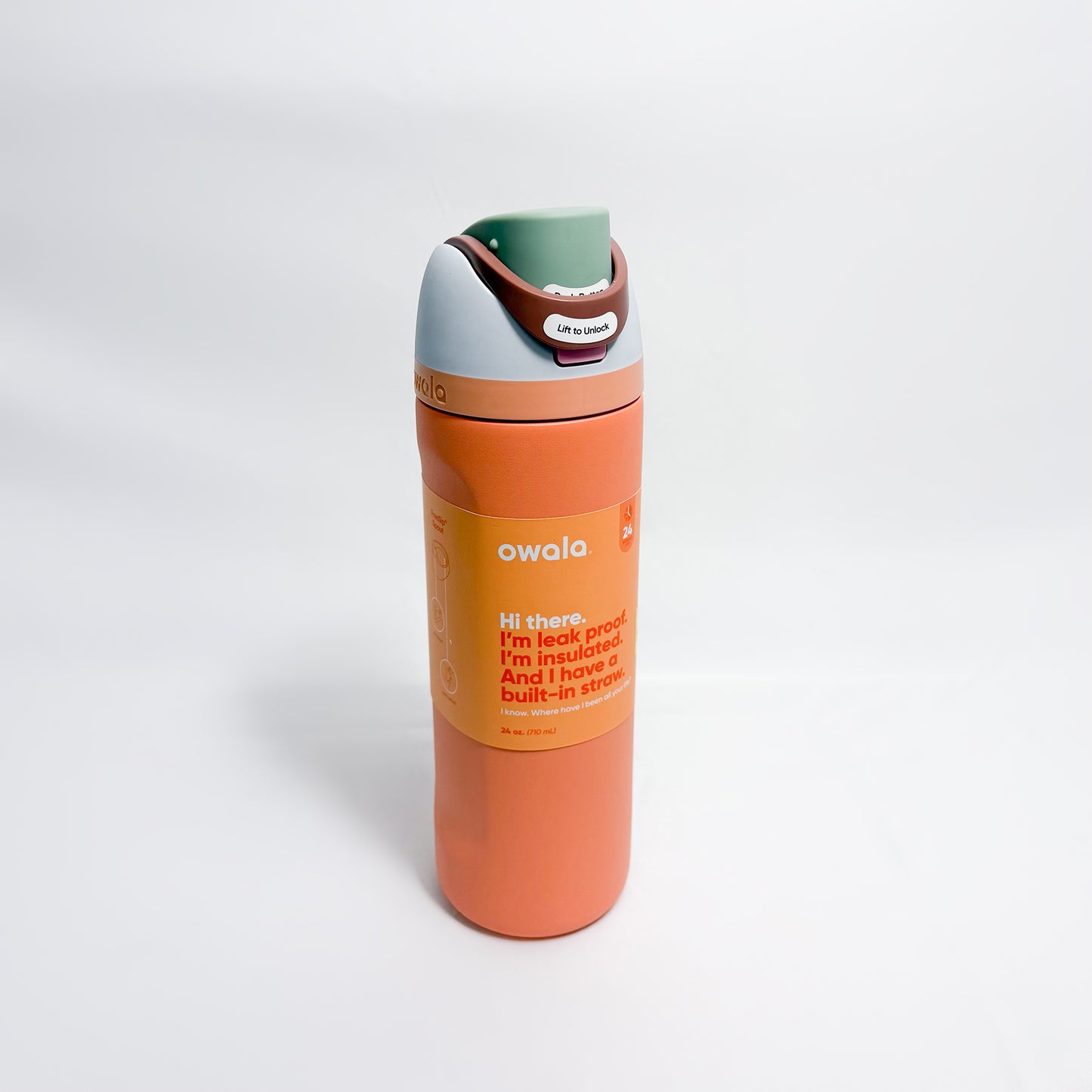 Owala FreeSip Stainless Steel Water Bottle 24 oz