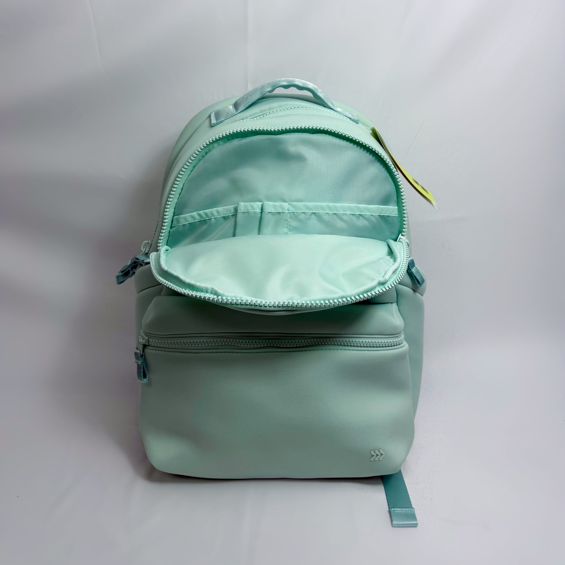 All-in-Motion Mint Backpack 20L Opened