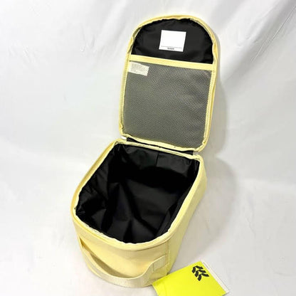 All in Motion Lunch Bag Yellow Inside