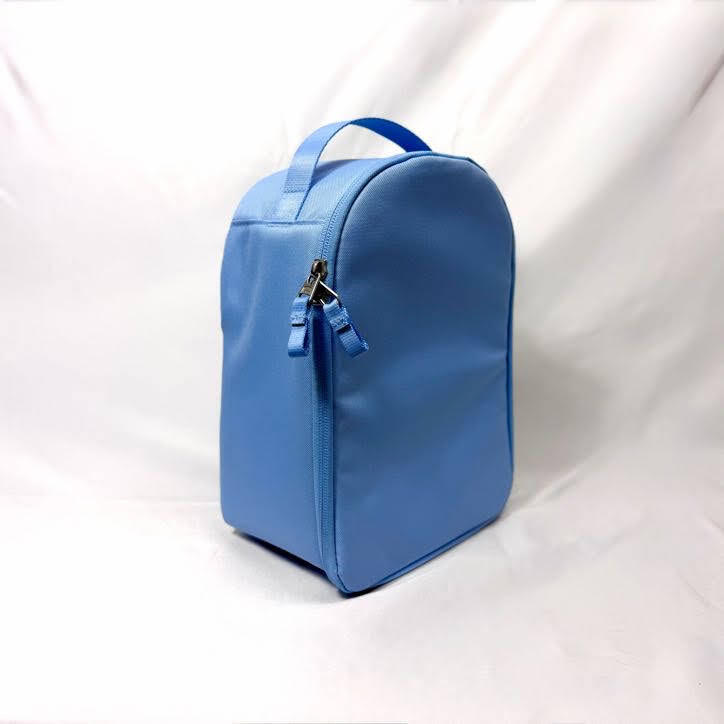 All in Motion Lunch Bag Blue Back